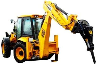 Экскаватор погрузчик JCB 4cx с гидромолотом