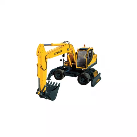 Ямобур на базе колёсного экскаватора Hyundai R180W-9S